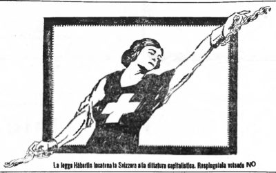 Una Svizzera moderna e “donna” contro una legge liberticida nel 1922