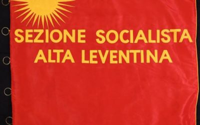 La bandiera dell’Alta Leventina socialista (1945)