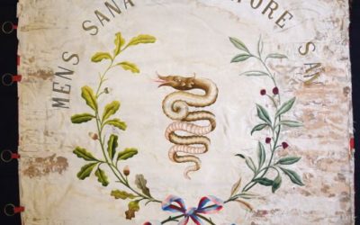 SFG di Bellinzona: valori patriottici e morali condensati in un vessillo (1905)